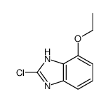 2-Chloro-4-ethoxy-1H-benzimidazole结构式