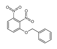 1,2-dinitro-3-phenylmethoxybenzene结构式