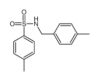 4-methyl-N-[(4-methylphenyl)methyl]benzenesulfonamide结构式