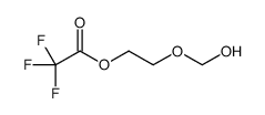 2-(hydroxymethoxy)ethyl 2,2,2-trifluoroacetate Structure