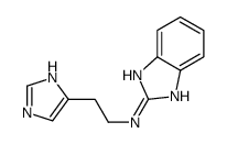 N-[2-(1H-imidazol-5-yl)ethyl]-1H-benzimidazol-2-amine Structure