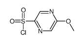 5-methoxypyrazine-2-sulfonyl chloride结构式