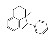 4-methyl-4-(1-phenylethyl)-2,3-dihydro-1H-naphthalene结构式