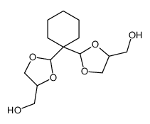 [2-[1-[4-(hydroxymethyl)-1,3-dioxolan-2-yl]cyclohexyl]-1,3-dioxolan-4-yl]methanol Structure