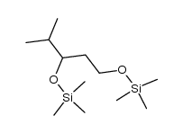 4-methyl-1,3-bis(trimethylsiloxy)pentane结构式