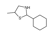 2-cyclohexyl-5-methyl-1,3-thiazolidine Structure