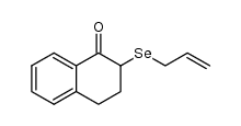 2-(allylselanyl)-3,4-dihydronaphthalen-1(2H)-one结构式