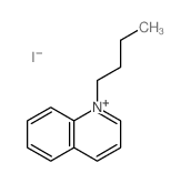 Quinolinium, 1-butyl-,iodide (1:1)结构式