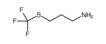 3-[(Trifluoromethyl)sulfanyl]-1-propanamine结构式