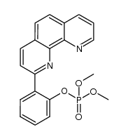 O-(2-[2'-phenanthrolyl]phenyl) O,O'-dimethyl phosphate Structure