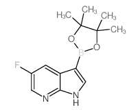 5-Fluoro-3-(4,4,5,5-tetramethyl-1,3,2-dioxaborolan-2-yl)-1H-pyrrolo[2,3-b]pyridine picture