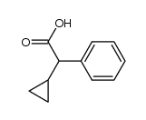 2-cyclopropyl-2-phenylacetic acid结构式