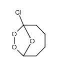 1-Chlor-7,8,9-trioxabicyclo[4.2.1]nonan Structure