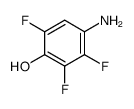 Phenol,4-amino-2,3,6-trifluoro-结构式