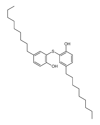 2-(2-hydroxy-5-nonylphenyl)sulfanyl-4-nonylphenol结构式
