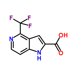 4-(Trifluoromethyl)-1H-pyrrolo[3,2-c]pyridine-2-carboxylic acid图片