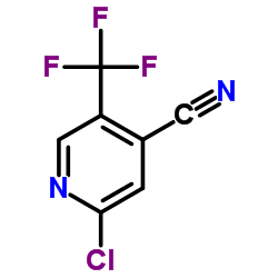 2-Chloro-5-(trifluoromethyl)isonicotinonitrile picture