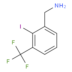 1-[2-Iodo-3-(trifluoromethyl)phenyl]methanamine图片