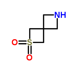 2-Thia-6-azaspiro[3.3]heptane 2,2-dioxide Structure