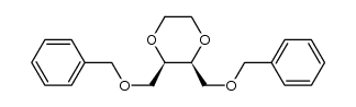 (2R*,3S*)-2,3-bis(benzyloxymethyl)-1,4-dioxane结构式