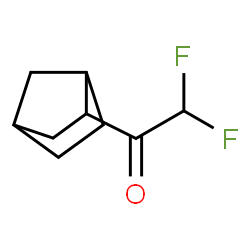 Ethanone, 1-bicyclo[2.2.1]hept-2-yl-2,2-difluoro-, exo- (9CI) Structure