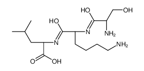seryl-lysyl-leucine结构式