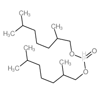 Phosphonic acid,bis(2,6-dimethylheptyl) ester (6CI,9CI) Structure
