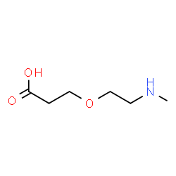 Methylamino-PEG1-acid HCl Structure
