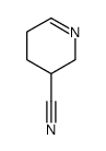 2,3,4,5-tetrahydropyridine-3-carbonitrile结构式