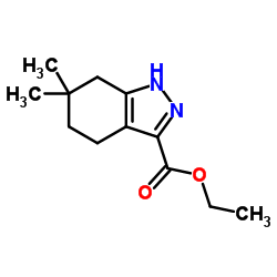 Ethyl 6,6-dimethyl-4,5,6,7-tetrahydro-1H-indazole-3-carboxylate picture