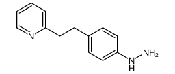 [4-(2-pyridin-2-ylethyl)phenyl]hydrazine Structure