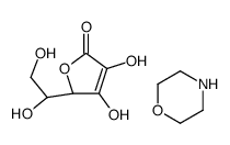 L-Ascorbic acid, compd. with morpholine (1:1) Structure