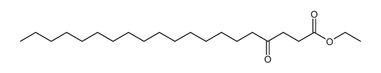 4-oxo-eicosanoic acid ethyl ester Structure