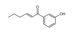 trans-3-(3-hex-2-enoyl)phenol结构式