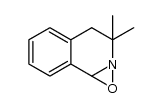 3,3-dimethyl-4,8b-dihydro-3H-[1,2]oxazireno[3,2-a]isoquinoline结构式