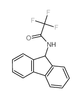 Acetamide,N-9H-fluoren-9-yl-2,2,2-trifluoro- Structure