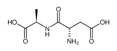 α-L-Aspartyl-D-alanine Structure