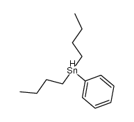 phenyldibutylstannane Structure