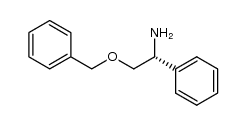 (R)-1-phenyl-2-(phenylmethoxy)ethylamine结构式