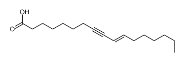 heptadec-10-en-8-ynoic acid Structure