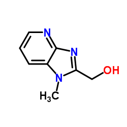 (1-Methyl-1H-imidazo[4,5-b]pyridin-2-yl)methanol结构式