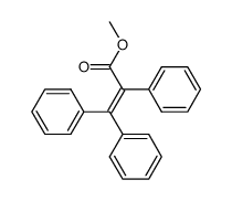 triphenyl-acrylic acid methyl ester结构式