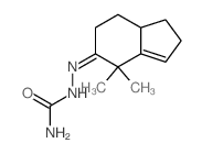 Hydrazinecarboxamide,2-(1,2,4,6,7,7a-hexahydro-4,4-dimethyl-5H-inden-5-ylidene)- picture