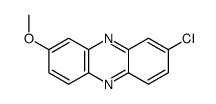 2-chloro-8-methoxyphenazine结构式