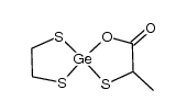 3-methyl-1-oxa-4,6,9-trithia-5-germaspiro[4.4]nonan-2-one结构式