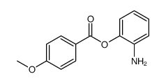 (2-aminophenyl) 4-methoxybenzoate结构式