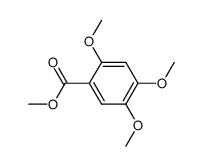 methyl 2,4,5-trimethoxybenzoate结构式