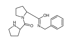 (2S)-N-benzyl-1-[(2S)-pyrrolidine-2-carbonyl]pyrrolidine-2-carboxamide结构式