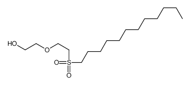 2-(2-dodecylsulfonylethoxy)ethanol结构式