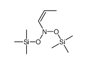 N,N-bis(trimethylsilyloxy)prop-1-en-1-amine Structure